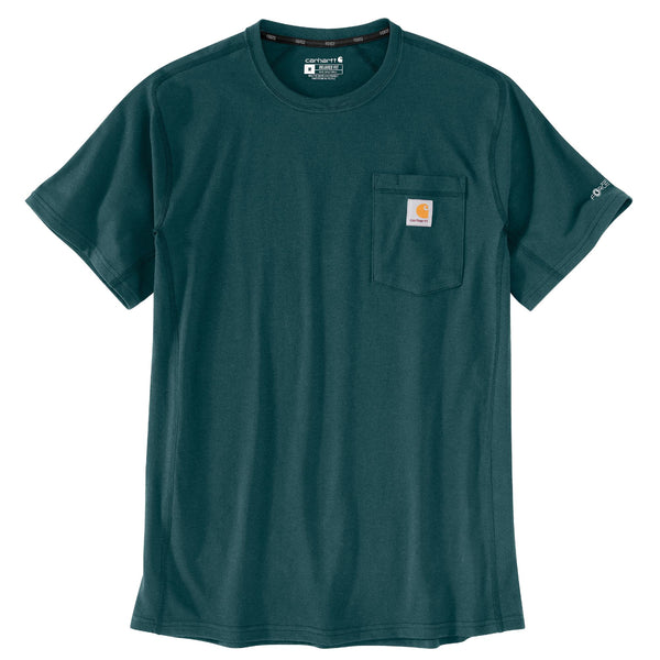 Carhartt 106652-SNSLF25 Men's Force Relaxed Fit Midweight SS Pocket T-Shirt - Seasonal Colors
