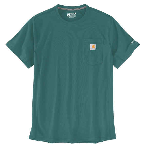 Carhartt 106652-SNSL Men's Force Relaxed Fit Midweight SS Pocket T-Shirt - Seasonal Colors