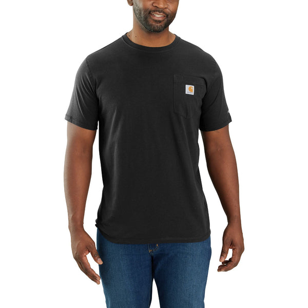 Carhartt 106652-CORE Men's Force Relaxed Fit Midweight SS Pocket T-Shirt - Core Colors