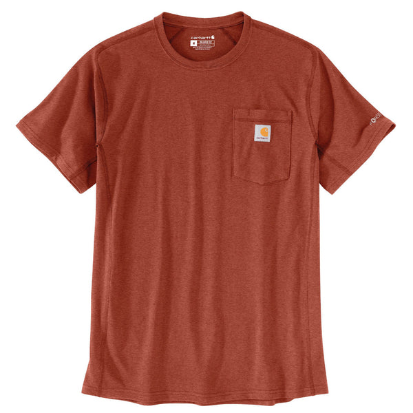 Carhartt 106652-SNSL Men's Force Relaxed Fit Midweight SS Pocket T-Shirt - Seasonal Colors