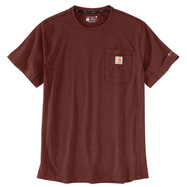 Carhartt 106652-SNSLF25 Men's Force Relaxed Fit Midweight SS Pocket T-Shirt - Seasonal Colors