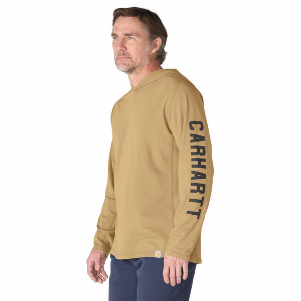 Carhartt 106654-F26 Force Relaxed Logo Hoodie