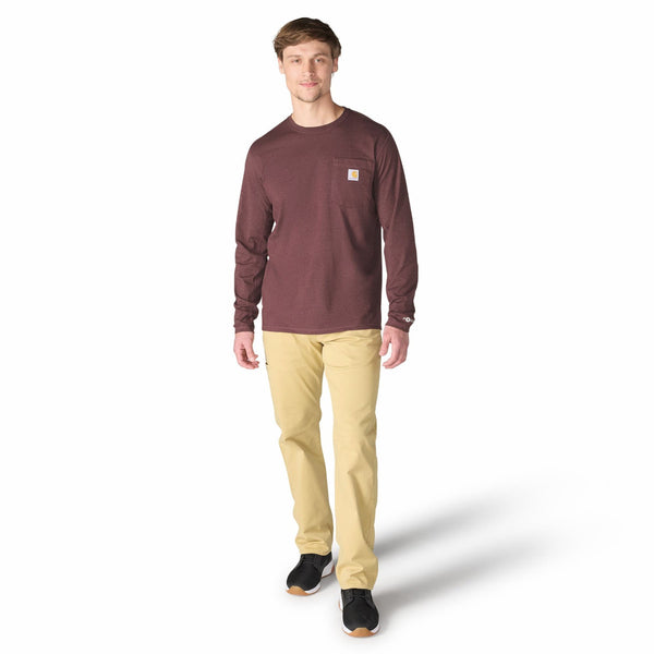 Carhartt 106656-F26 Men's Force Relaxed LS T-Shirt