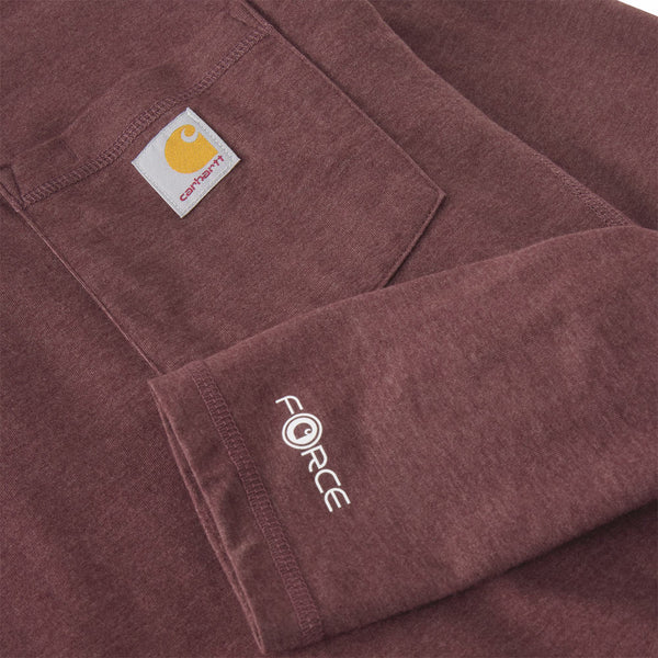 Carhartt 106656-F26 Men's Force Relaxed LS T-Shirt