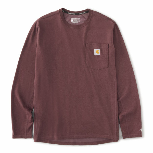 Carhartt 106656-F26 Men's Force Relaxed LS T-Shirt