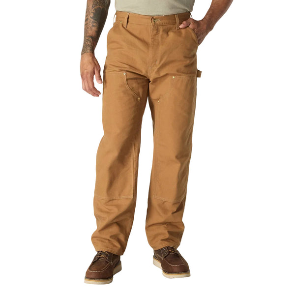 Carhartt 106679-BRN Men's B01 Loose Fit Firm Duck Double-Front Utility Work Pant - Carhartt Brown