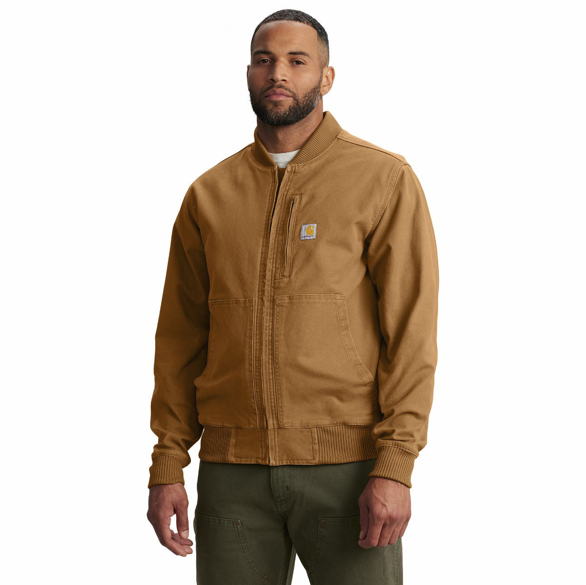 kkk54ページ Carhartt 106781 Men's Rugged Flex Duck Relaxed Fit Bomber Jacket