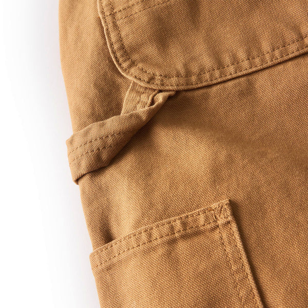 Carhartt 106811-BRN Women's Vintage Fit Double-Front Canvas Pant - Carhartt Brown