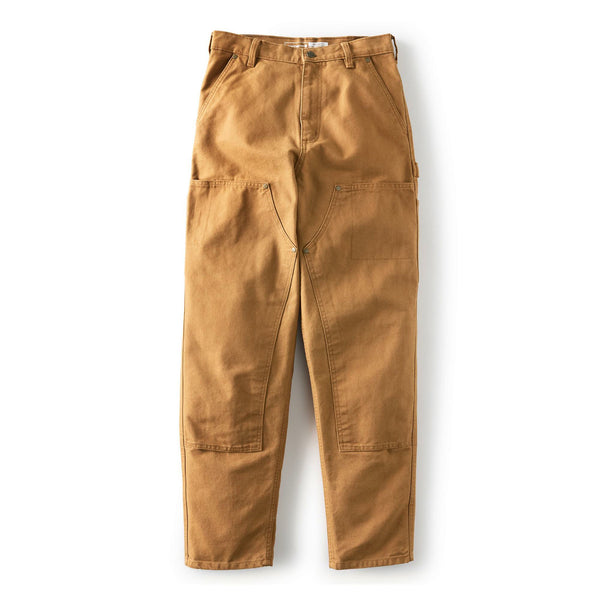 Carhartt 106811-BRN Women's Vintage Fit Double-Front Canvas Pant - Carhartt Brown