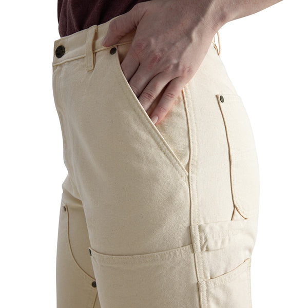 Carhartt 106811-W33 Women's Vintage Fit Duck High Rise Double-Front Pant -  Ecru