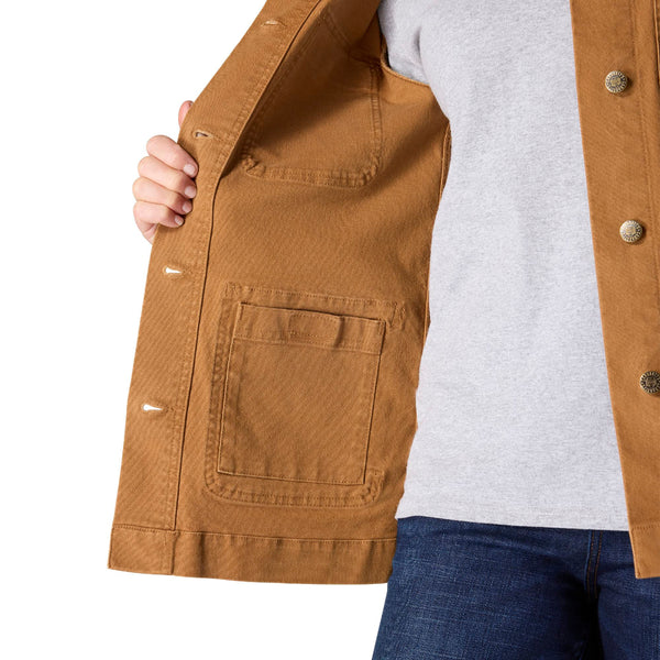 Carhartt 106812 Women's Iconic Stretch Duck Chore Coat
