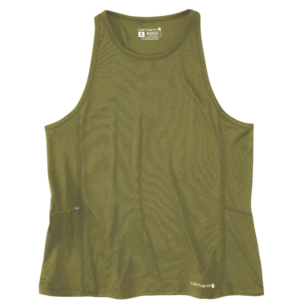 Carhartt 106828-SNSL Women's Force Sun Defender Relaxed Tank