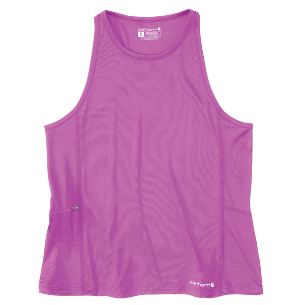Carhartt 106828-SNSL Women's Force Sun Defender Relaxed Tank