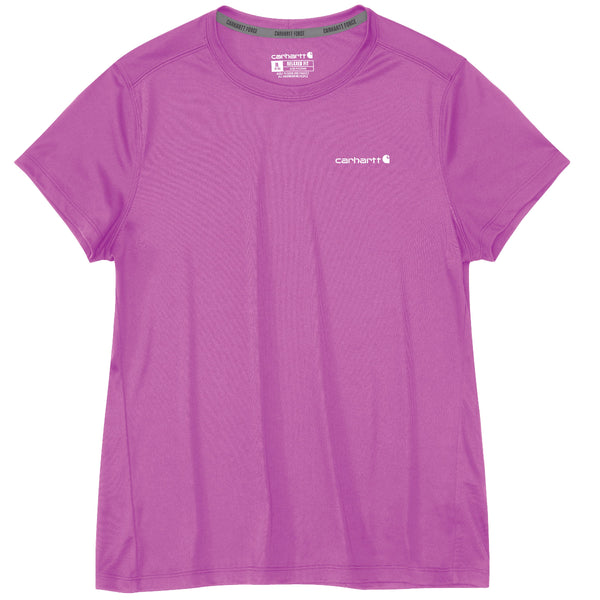 Carhartt 106830-SNSL Women's Force Sun Defender Relaxed Fit SS T-Shirt