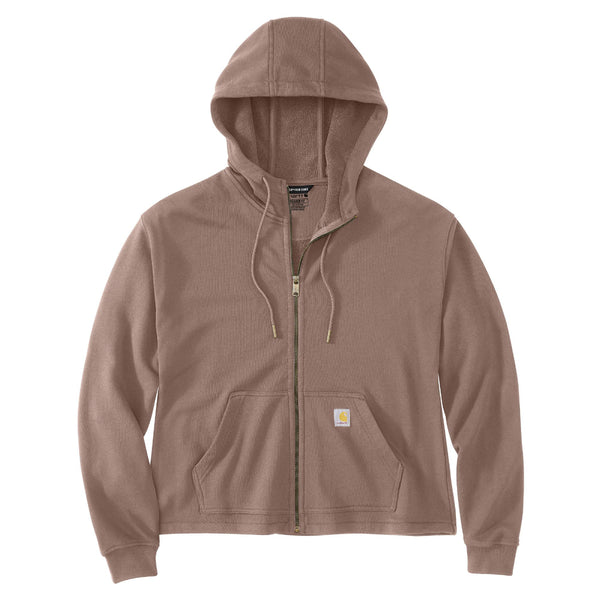 Carhartt 106837-SNSL Women's TENCEL Fiber Series Loose Fit Full-Zip Sweatshirt