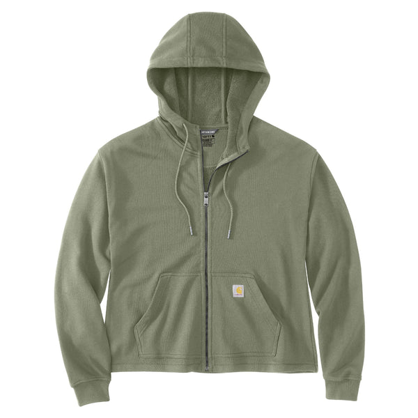 Carhartt 106837-SNSL Women's TENCEL Fiber Series Loose Fit Full-Zip Sweatshirt