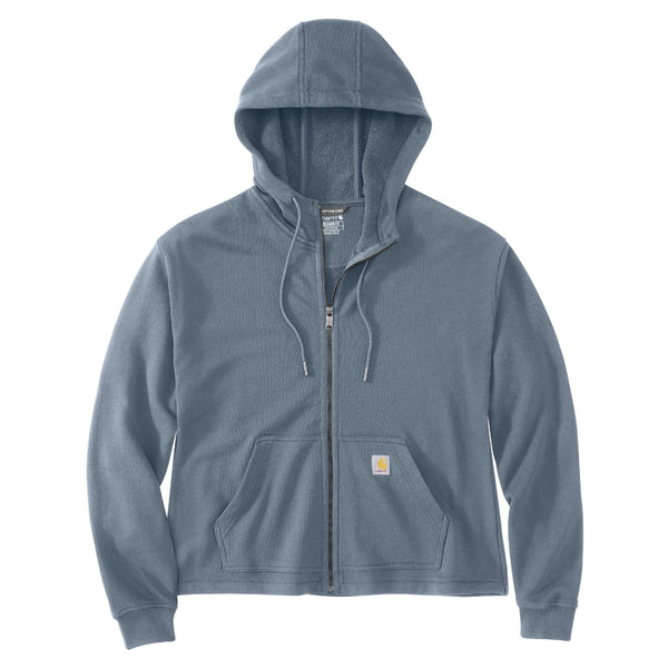 Carhartt 106837-SNSL Women's TENCEL Fiber Series Loose Fit Full-Zip Sweatshirt
