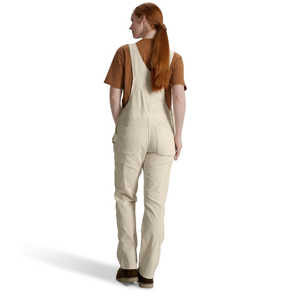 Carhartt 106842 Women's Rugged Flex Loose Fit Undyed Canvas Bib Overall