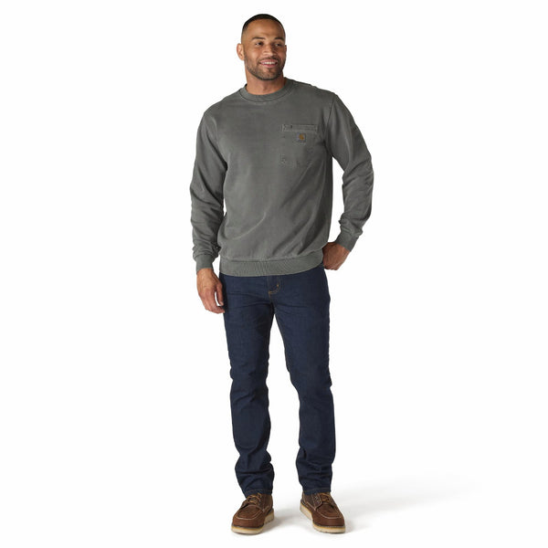 Carhartt 106853-CORE Men's Durham Garment Dyed Crewneck Sweatshirt
