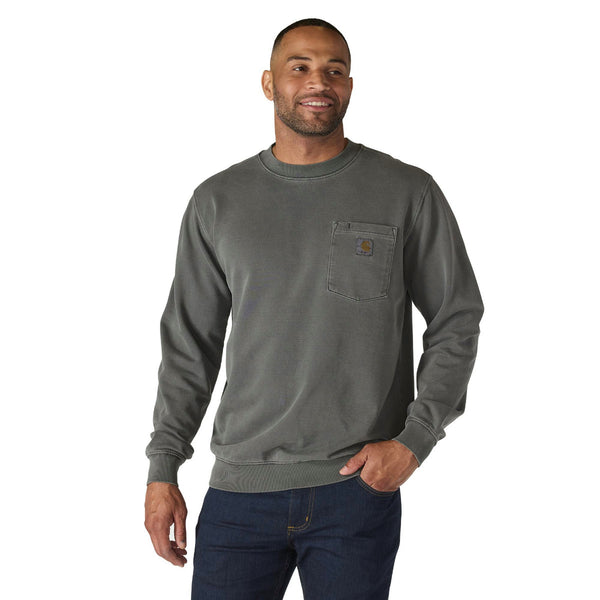 Carhartt 106853-CORE Men's Durham Garment Dyed Crewneck Sweatshirt