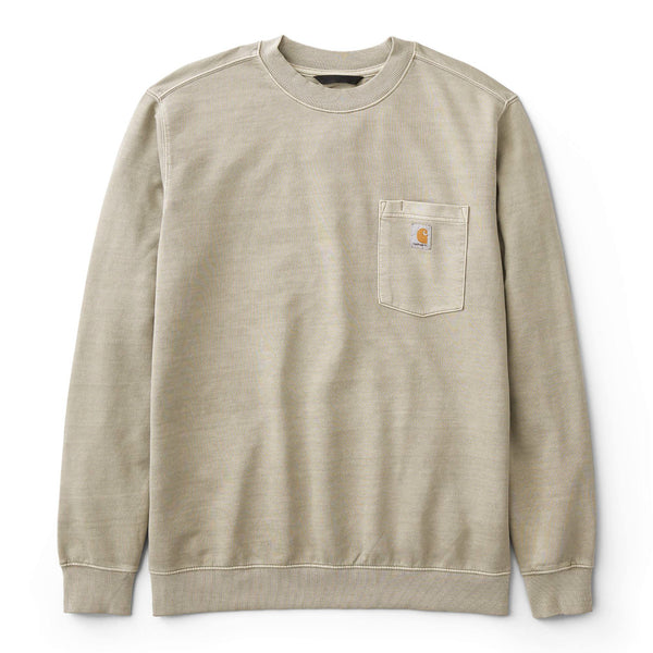 Carhartt 106853-CORE Men's Durham Garment Dyed Crewneck Sweatshirt