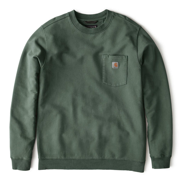 Carhartt 106853-F26 Men's Durham Garment Dyed Crewneck Sweatshirt