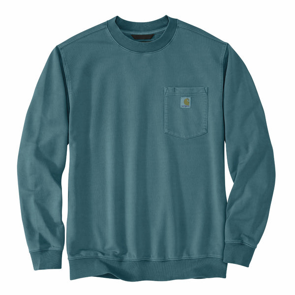 Carhartt 106853-F26 Men's Durham Garment Dyed Crewneck Sweatshirt