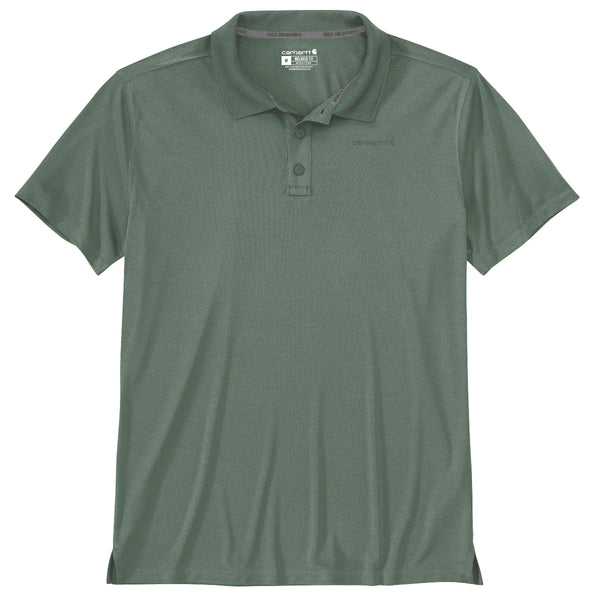 Carhartt 106901-SNSL Men's Force Sun Defender Relaxed Fit LW SS Polo - Seasonal Colors