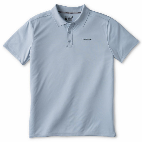 Carhartt 106901-F26 Men's Force Sun Defender Relaxed Logo Polo