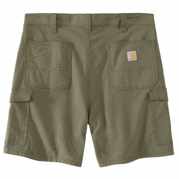 Carhartt 106984 Men's Rugged Flex Relaxed Fit 9 Inch Canvas Cargo Work Short