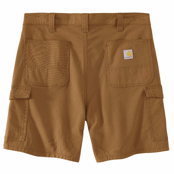 Carhartt 106984 Men's Rugged Flex Relaxed Fit 9 Inch Canvas Cargo Work Short