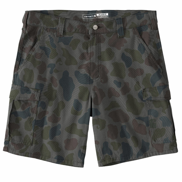 Carhartt 106984 Men's Rugged Flex Relaxed Fit 9 Inch Canvas Cargo Work Short