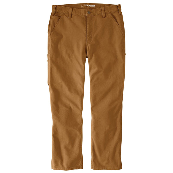 Carhartt 106992 Men's Loose Straight Rugged Flex Duck Dungaree Carhartt Brown