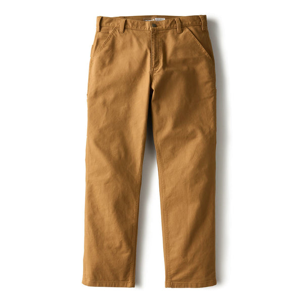Carhartt 106992-BRN Men's Loose Straight Rugged Flex Duck Dungaree - Carhartt Brown