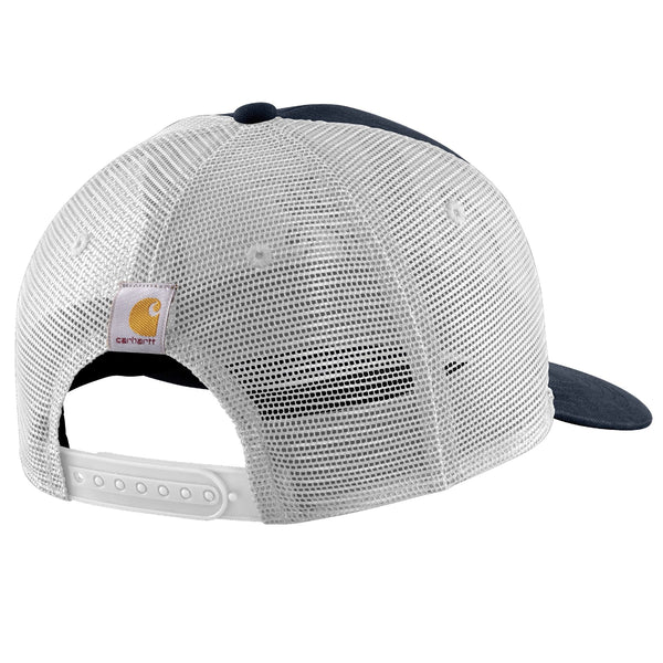Carhartt 107009 Canvas Mesh-Back Logo Embroidered Cap