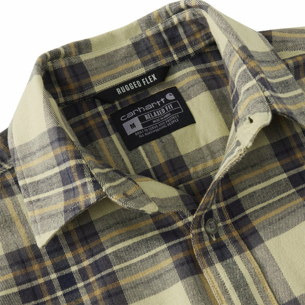 Carhartt 107010 Men's Hamilton Relaxed LS Plaid Shirt