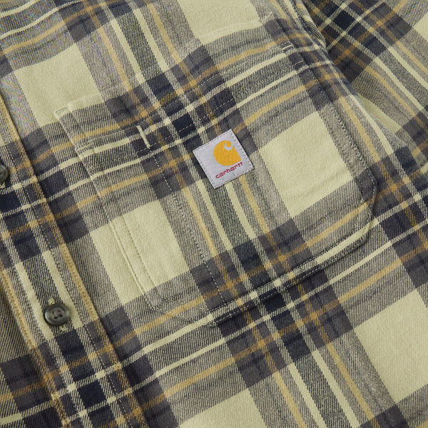Carhartt 107010 Men's Hamilton Relaxed LS Plaid Shirt