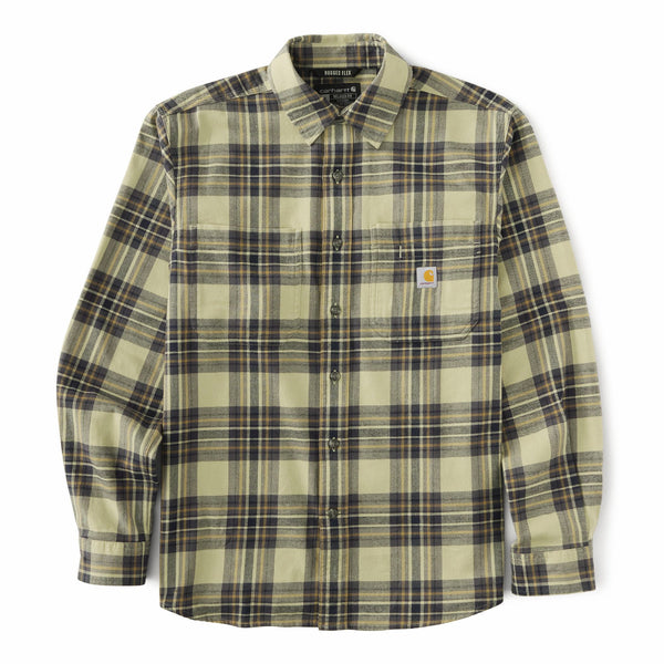 Carhartt 107010 Men's Hamilton Relaxed LS Plaid Shirt
