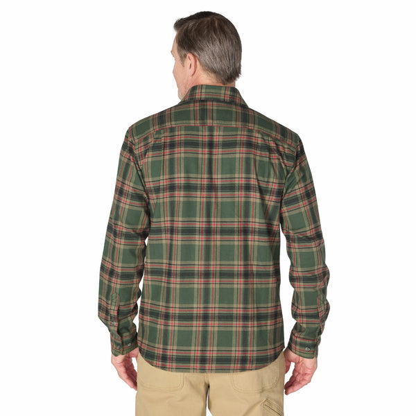 Carhartt 107010 Men's Hamilton Relaxed LS Plaid Shirt