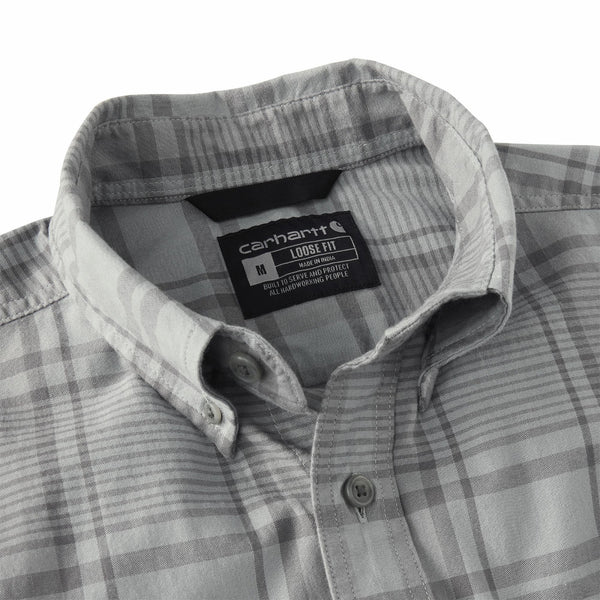Carhartt 107012 Men's Fort Loose LS Plaid Shirt