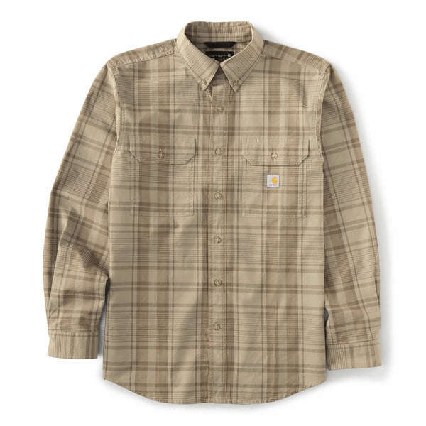 Carhartt 107012 Men's Fort Loose LS Plaid Shirt