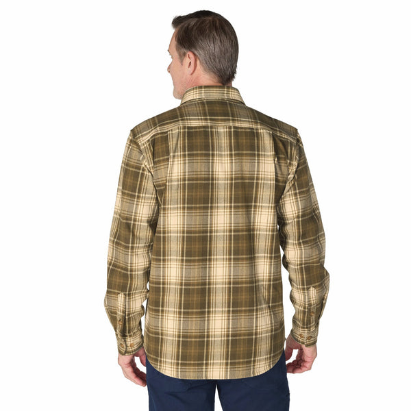 Carhartt 107013 Men's Hubbard Loose LS Plaid Shirt