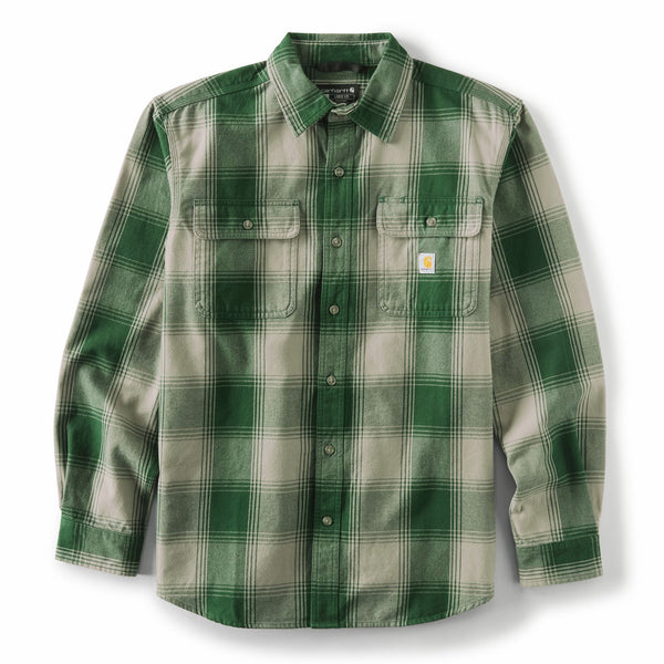 Carhartt 107013 Men's Hubbard Loose LS Plaid Shirt