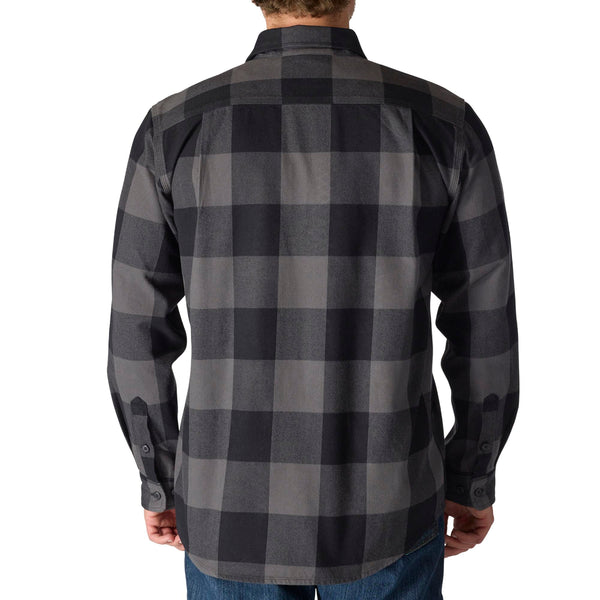 Carhartt 107013 Men's Loose Fit HW Flannel LS Plaid Shirt