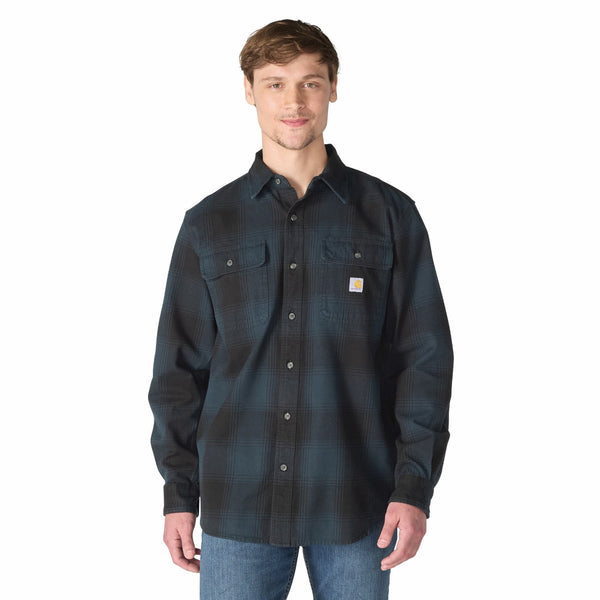 Carhartt 107013 Men's Hubbard Loose LS Plaid Shirt