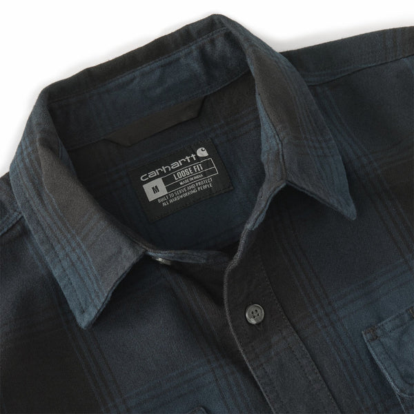 Carhartt 107013 Men's Hubbard Loose LS Plaid Shirt
