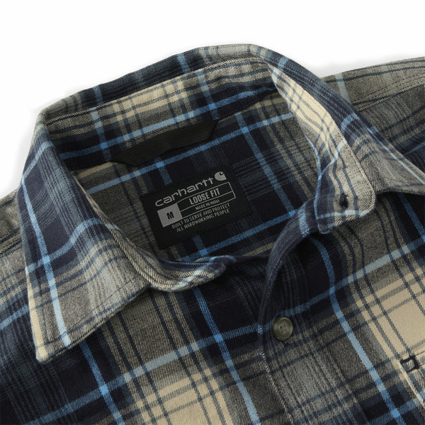 Carhartt 107013 Men's Hubbard Loose LS Plaid Shirt