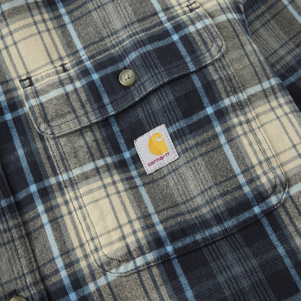 Carhartt 107013 Men's Hubbard Loose LS Plaid Shirt