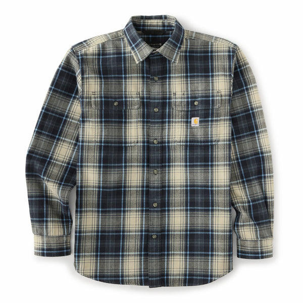 Carhartt 107013 Men's Hubbard Loose LS Plaid Shirt