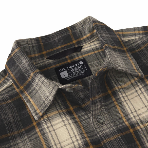 Carhartt 107013 Men's Hubbard Loose LS Plaid Shirt